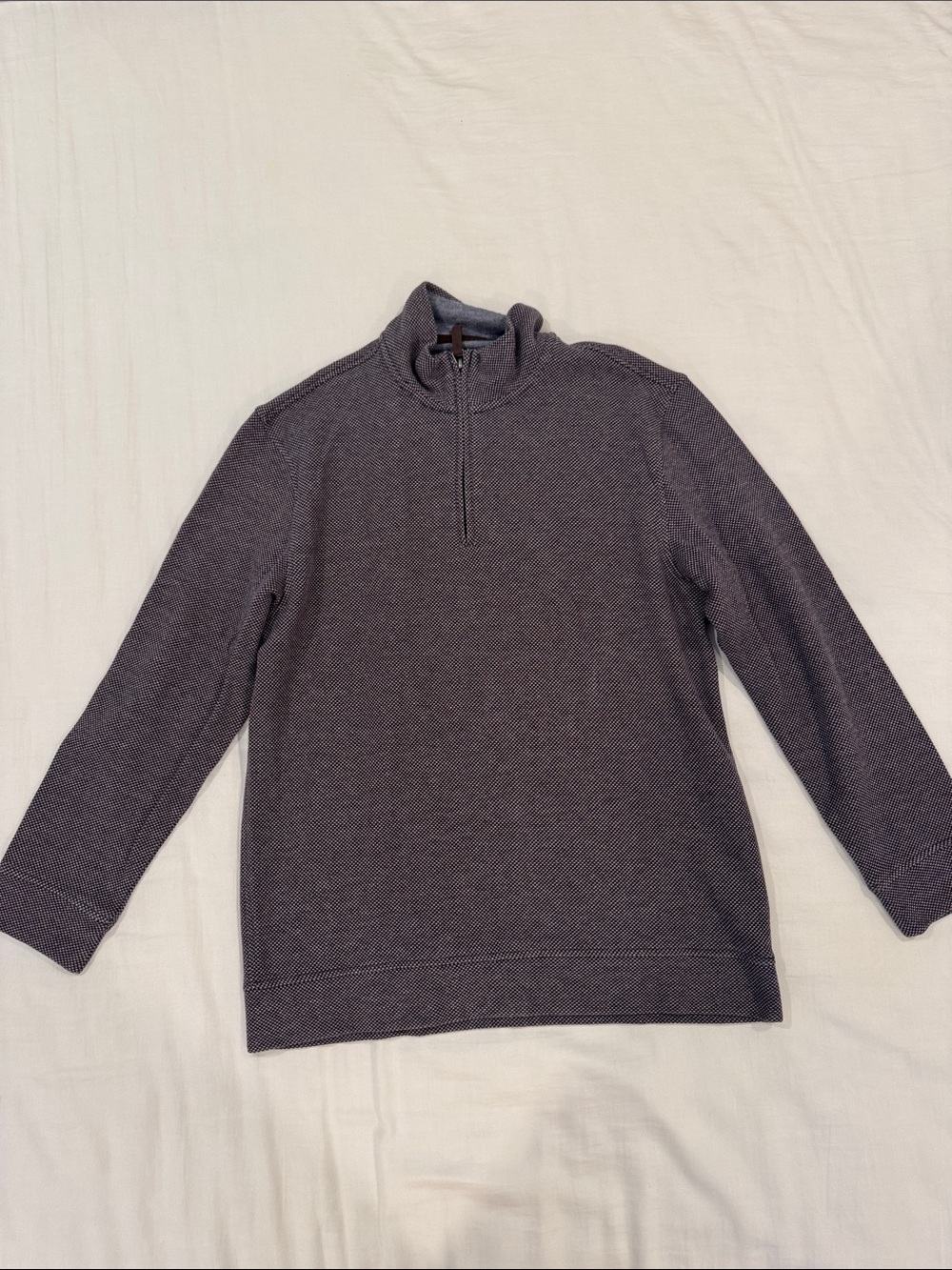 Club Room Men's Half-Zip Knit Pullover - Heather Charcoal Gray